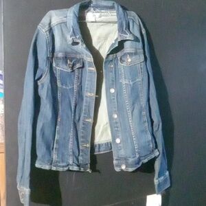 Womans size xl lonestar wash Liz Claiborne jean jacket nwt